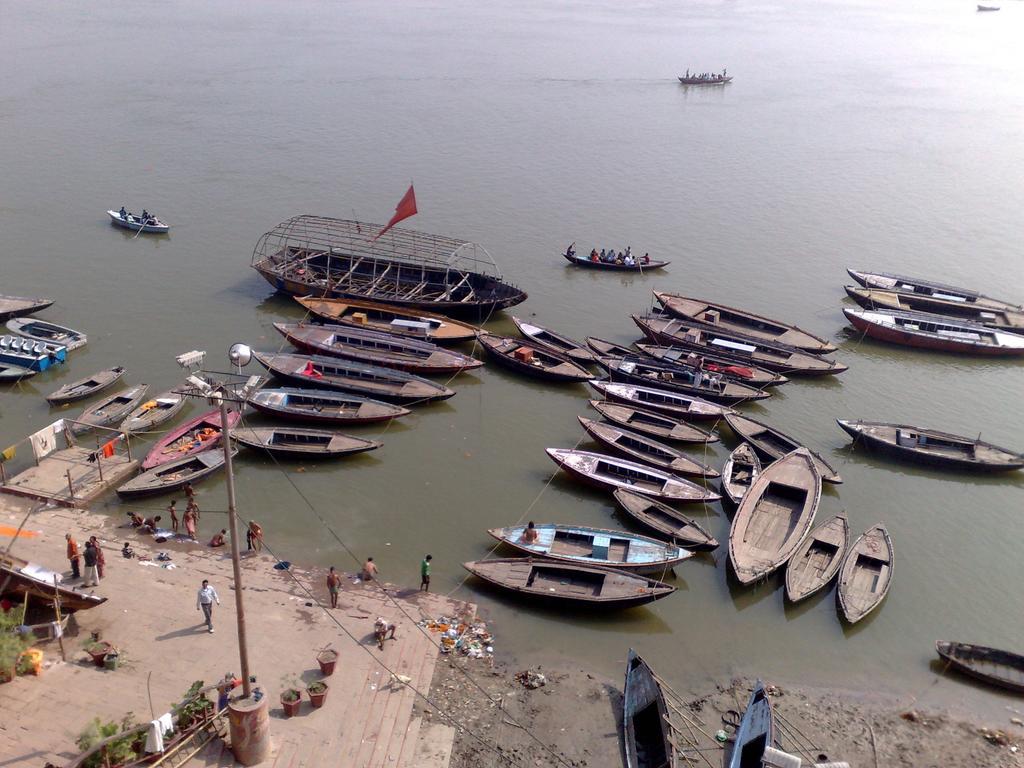 Grg Shanti Guest House Varanasi Near Manikarnika Ghat Exterior foto